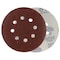 Gator Finishing 5" Red Resin Random Orbit Sander Hook and Loop Discs, 40 Coarse Grit Remove 4347 - alternate 5